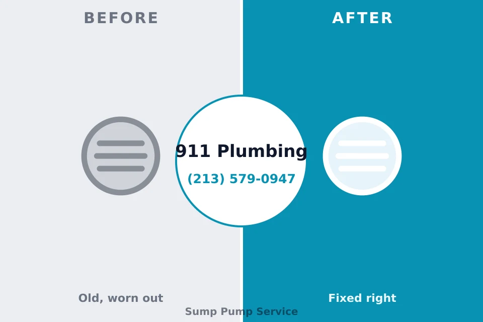 Before and after: plumbing company Boyd, TX